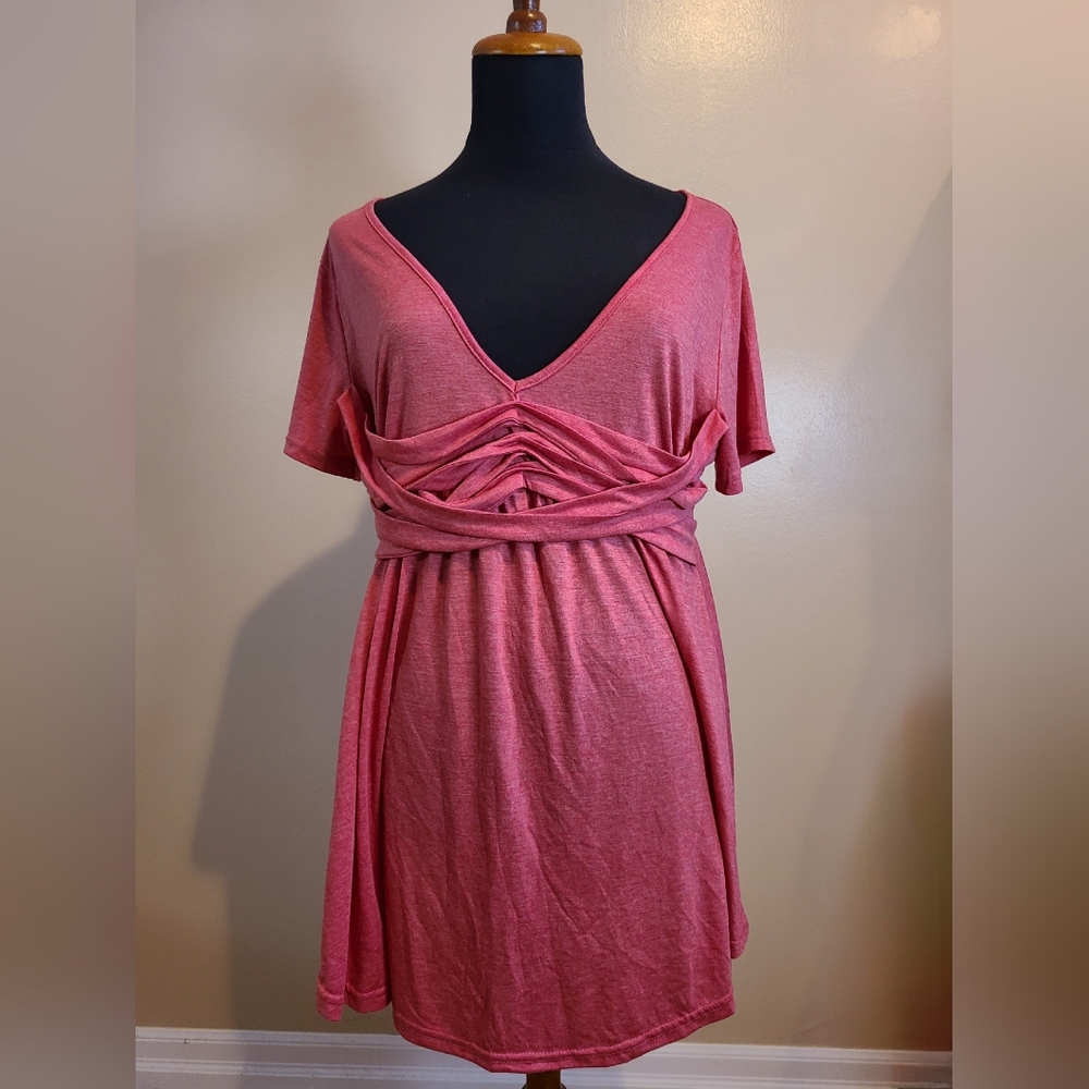Rosegal Pink Casual Top